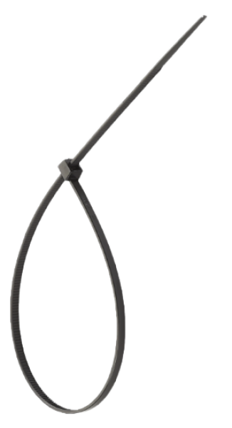 cable tie 200 mm - black